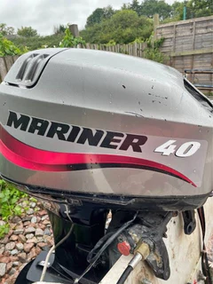 Mariner 40 Replacement Decals - Stickers - Warwolf