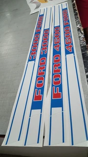 FORD 3000 -  4000 - 4600  Replacement Decals - Stickers  Safety Warning Decals Included - WarWolf