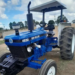 New Holland 4630 Replacement Decals - Stickers  Canopy And Safety Decals Included - Warwolf