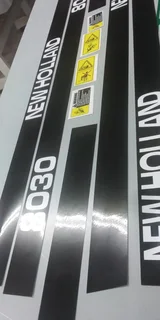 NEW HOLLAND TN75F Replacement Decals - Stickers  - Safety Decals Included - WarWolf