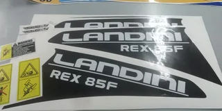 NEW HOLLAND TN75F Replacement Decals - Stickers  - Safety Decals Included - WarWolf