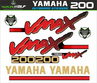 Yamaha VMAX 200 Decals - Stickers - Warwolf Graphix