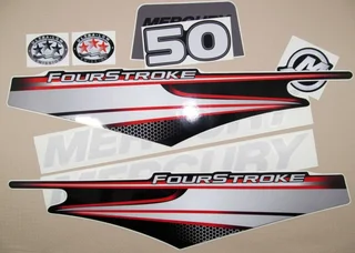 MARINER 90 - 50 - 40 Replacement decals - stickers - Warwolf Graphix