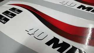 Honda Four Stroke Vtec 90 Replacement decals - stickers - Warwolf Graphix