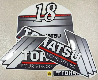 Honda Four Stroke Vtec 150 Replacement decals - stickers - Warwolf Graphix