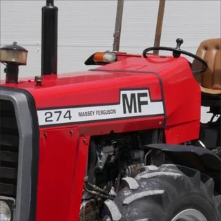 Massey Ferguson 274 - Replacement Decals - Stickers  Safety Warning Decals Included - WarWolf