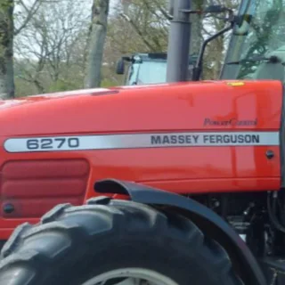 Massey Ferguson 6270 - Replacement Decals - Stickers  Safety Warning Decals Included - WarWolf