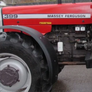 Massey Ferguson 399 - Replacement Decals - Stickers  Safety Warning Decals Included - WarWolf