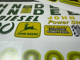 John Deere 3020 - Replacement Decals - Stickers  Safety Warning Decals Included - WarWolf
