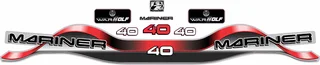 Mariner 40 Replacement decals - stickers - Warwolf Graphix