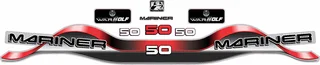 Mariner 50 Replacement decals - stickers - Warwolf Graphix