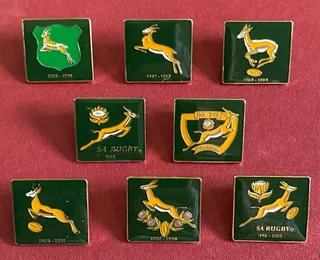 100 Years Collection - Springbok Emblem “Metal” Pin Set