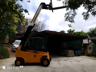 Forklift telescopic load save