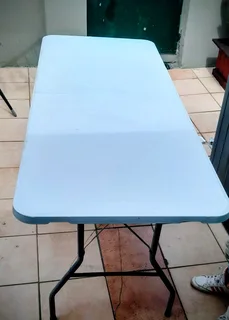 1.8m long folding tables x3