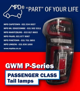 GWM Spares and Service Parts