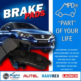 Looking For Brake Pads For Your Mahindra, GWM, or Suzuki? MPD has got your back.