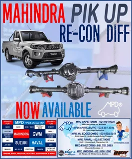 Mahindra PIK UP Re-Con Diff