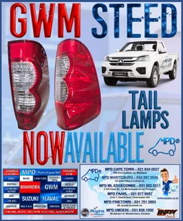 Steed 5 T/lamps Avil In Store Now At Mpd Mountedgecombe