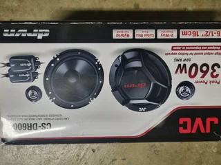 JVC CS-DR600C 6.5" Splits System Speakers  x2 sets available New in box