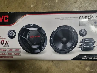 JVC CS-DR600C 6.5" Splits System Speakers  x2 sets available New in box