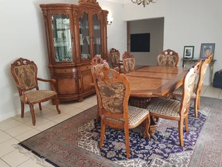 Brown Dining Room Suite