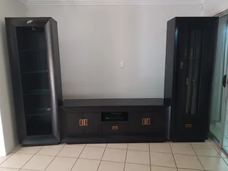 Black Wooden Tv Stand