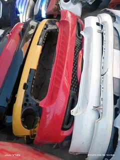 Front bumper and bonnet