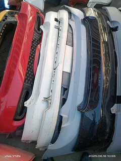 Front bumper and bonnet