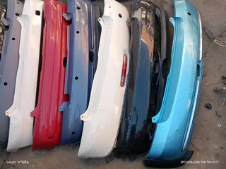 Front bumper and bonnet