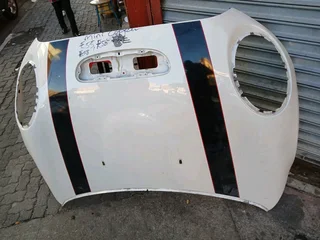 Front bumper and bonnet
