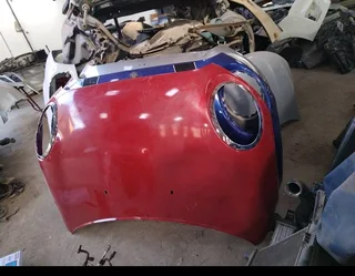 Front bumper and bonnet