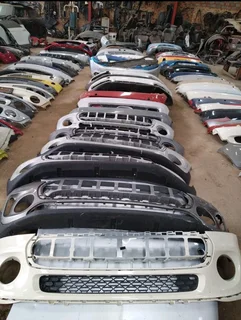 Front bumper and bonnet