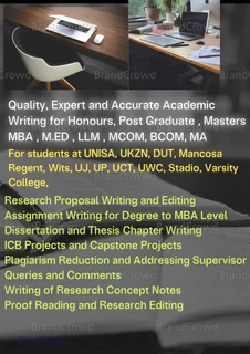 Expert Assistance for Research proposal / Reports / Exams/ Dissertations / Assignments
