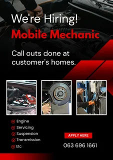 We’re Hiring: Experienced Mechanic (mobile)