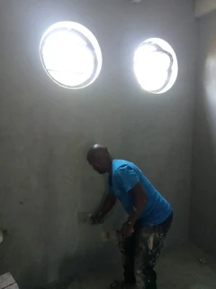 Decorative screed flooring