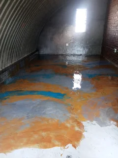 Decorative cementatious screed flooring and wall coating