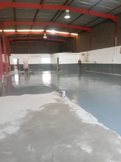 Decorative screed floor