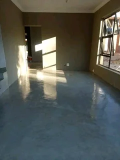 Decorative screed floor