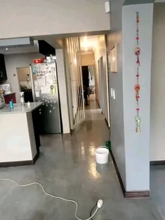 Decorative screed floor