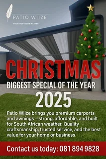 Strong affordable carports and awnings