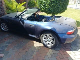 BMW Z3 2.8 E36 Body on wheels
