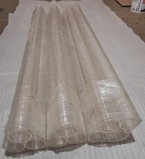Acrylic Tubes 2000 X 100 Od X 90 Id (5mm Wall) Not Neg
