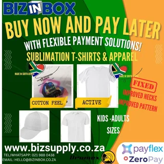 Made in SA Blank aprons for customization assorted sizes avialable