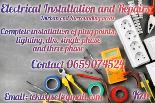 Electrical ServicesR250 hour to home, offices, industry