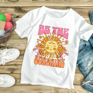 Custom printed DTF t-shirts