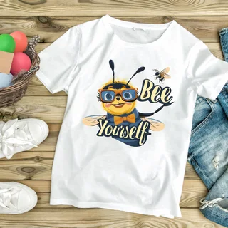 Custom printed DTF t-shirts