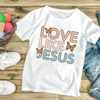 Custom printed DTF t-shirts