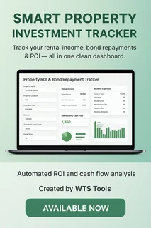 Smart Property Investment Tracker by WTS Tools – Track ROI &amp; Cash Flow Easily