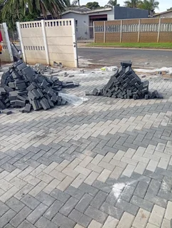 Paving and epoxy floor