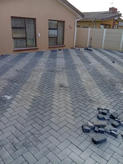 Paving and epoxy floor